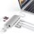 USB- концентратор Satechi Aluminum Multi-Port Adapter V2. Интерфейс USB-C,3 порта USB 3.0 1 порт 4К 